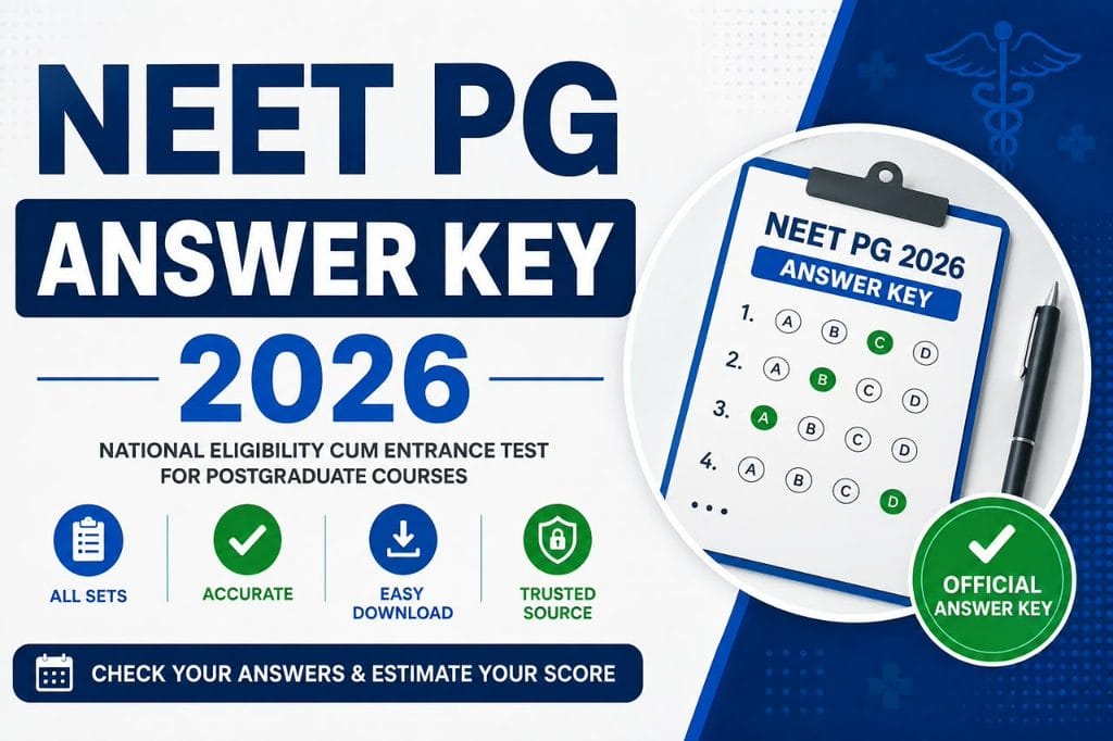 NEET PG Answer Key 2026